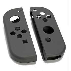 Replacement Hard Housing Shell Skin Case Cover Inner Frame for Switch NS Joy-Con Controller (Gray-Black)