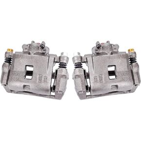 Callahan CCK04537 [2] FRONT Premium Semi-Loaded Original Brake Caliper Pair + Hardware [ fit 2005 Kia Rio ]