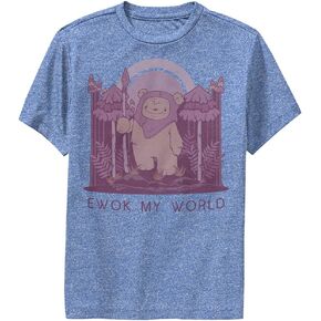 STAR WARS Ewok My World Boys Short Sleeve Tee Shirt