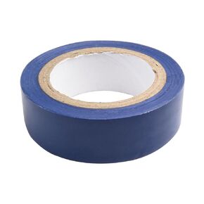 Electrical Tape - 1 Roll Blue Electric Tape, 3/4 Inch by 32 Feet, Professional Insulating PVC, Voltage Level 600V Dustproof, Adhesive for General Home Vehicle Auto Car Power Circuit Wiring