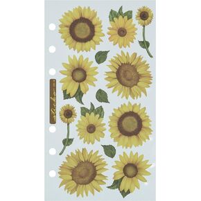 Sticko SUNFLOWERS STCKR VELLUM STC SPVM76, 1 Count (Pack of 1), OTHER