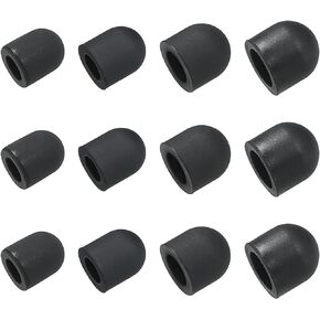 MECCANIXITY 20pcs 5/6/7/8mm Stylus Pen Fine Tips Conductive Rubber Capacitive Touch Screen Pens Tip Soft Universal Replacement