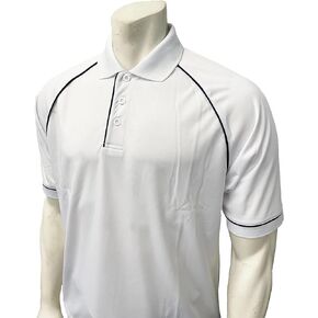 Smitty | VBS-400 | White Premium Performance Mesh Volleyball Shirt | Professional Referee Officials Shirt