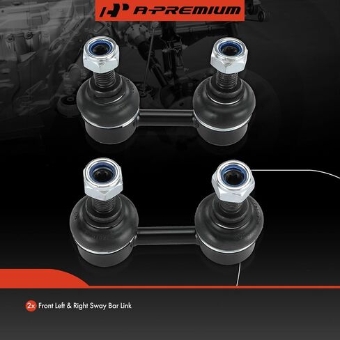 A-Premium 2 × وصلات قضيب تثبيت أمامية Sway Bar، متوافقة مع Toyota RAV4 1996 1997 1998 1999 2000، 4 أبواب فقط in Saudi Arabia