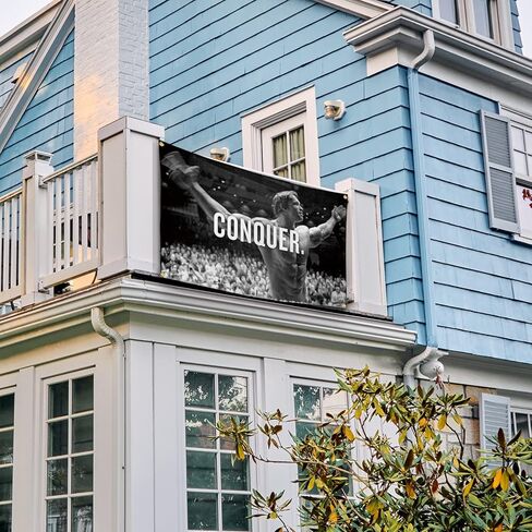 قهر العلم لأرنولد شوارزنيجر 3x5 أقدام راية أعلام مضحكة للغرفة بارد نسيج رجل كهف جدار ديكور مع الحلقات النحاسية لغرفة النوم الكلية in Kuwait