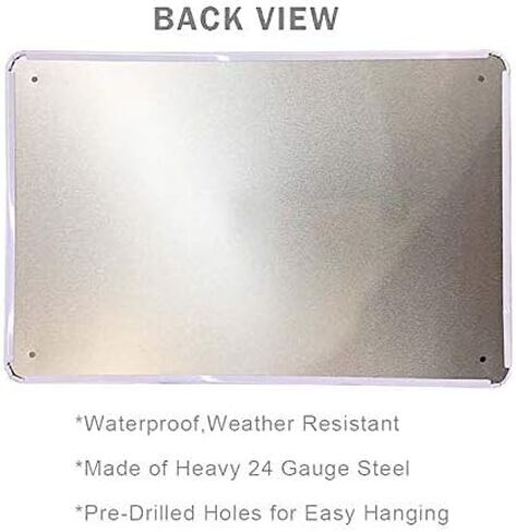 علامة القصدير ديكور ريترو خمر علامة معدنية لقد وجدت الخاص بك مخلب الصلصال الاستنساخ معدن القصدير تسجيل جدار ديكور لمقهى بار حانة المنزل 12 "× 8" بوصة in Kuwait