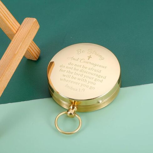 Confirmation Gifts for Boys Girls Baptism Gifts for Teenager Birthday Compass for Men Women Bible Verse Gifts for Her Him Inspirational Christian Gifts for Men Religious Gifts for Friends in Saudi Arabia
