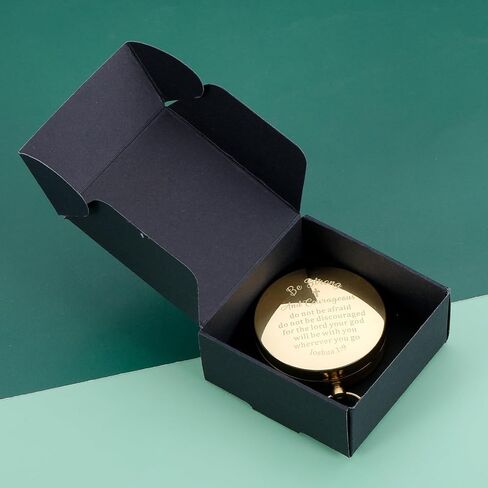 Confirmation Gifts for Boys Girls Baptism Gifts for Teenager Birthday Compass for Men Women Bible Verse Gifts for Her Him Inspirational Christian Gifts for Men Religious Gifts for Friends in Saudi Arabia