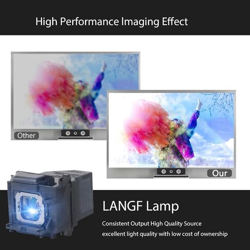 LANGF LMP-H220 Replacement Projector Lamp Bulb for Sony VPL-VW260ES VPL-VW285ES VPL-VW270ES VPL-VW295ES VPL-VW315N VPL-VW320ES VPL-VW325ES VPL-VW360ES VPL-VW365ES VPL-VW385ES, LF-LMP-H220 in Saudi Arabia