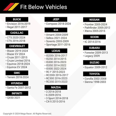 ميجا المتسابق 24 "+18" شفرة ممسحة، استبدال السيارات شفرات ممسحة الزجاج الأمامي لسيارتي، مساحات الزجاج الأمامي للسائق والركاب الجانب، جودة OEM لجميع المواسم، DIY تثبيت شفرات ممسحة السيارة 2 حزمة in Kuwait