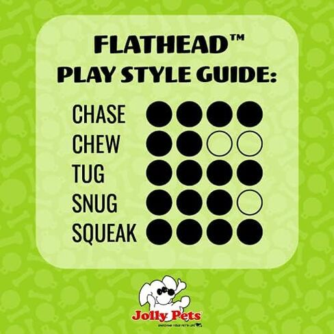 Jolly Pets Flathead Tug Toy for Medium Dogs in Saudi Arabia