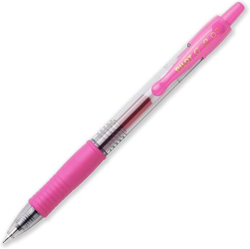 Pilot G-2 Retractable Gel Ink Rollerball Pens - 0.7mm Nib Tip - Wallet Set of 6 - Sunset Tones in Saudi Arabia