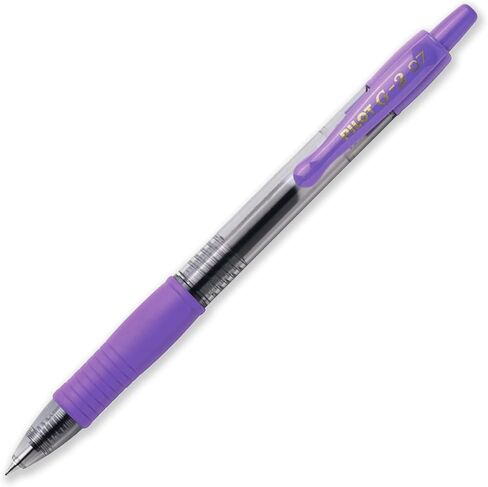 Pilot G-2 Retractable Gel Ink Rollerball Pens - 0.7mm Nib Tip - Wallet Set of 6 - Sunset Tones in Saudi Arabia