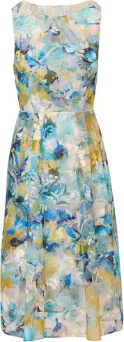 Adrianna Papell Women's Floral Printed Veiled Dress in Saudi Arabia