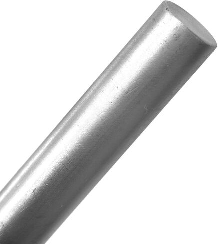 EISCO Aluminum Support Rod, 48" (120cm) - No Thread, Round Shaft - Can be Used on a Lathe or with Laboratory Retort Setups - Durable & Sturdy Construction in Saudi Arabia
