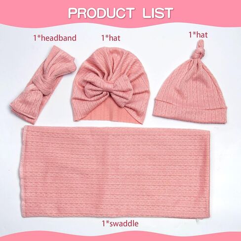 Reborn Baby Dolls Clothes Swaddle Blanket Set High Flexibility Blanket Fit 17-22 Inches Reborn Dolls Girl Fake Baby Clothes Accessories 4 Pieces of Pack in Saudi Arabia