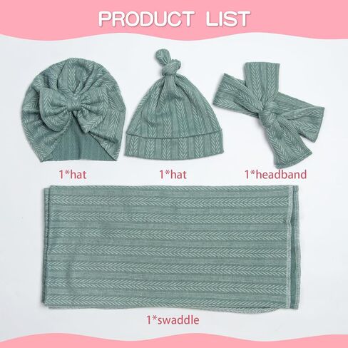 Reborn Baby Dolls Clothes Swaddle Blanket Set High Flexibility Blanket Fit 17-22 Inches Reborn Dolls Girl Fake Baby Clothes Accessories 4 Pieces of Pack in Saudi Arabia