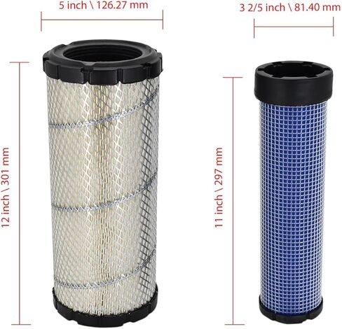 1348726 مجموعات فلتر الهواء 134-8726 140-2334 1402334 متوافق مع جرافة كاتربيلر CC-34B CB-34B CB-34BXW CB-36B 304E 305E 305CCR 306 306E جرافة انزلاقية التوجيه 216 226 228 232 in Kuwait