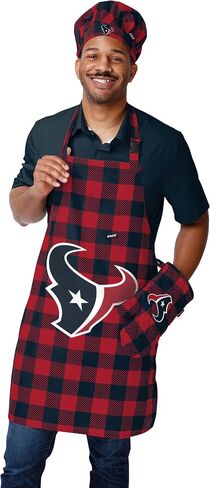 FOCO NFL unisex-adult NFL Team Logo Grilling Cooking Chef Gear - Apron, Mitt, Hat in Saudi Arabia