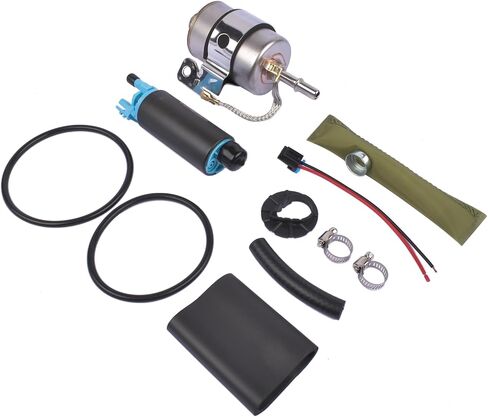 مضخة الوقود TBI إلى LSx Swap + منظم 58PSI (LM7 LR4 LQ4 LQ9 L33) EP381 بديل لشيفي جي إم سي جميع محركات سلسلة LS 1982-1995 58PSI 360700 in Kuwait