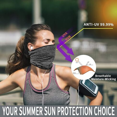 قناع الوجه للرقبة من Achiou - قناع الوجه بالاكلافا الصيفي للحماية من الأشعة فوق البنفسجية in Kuwait