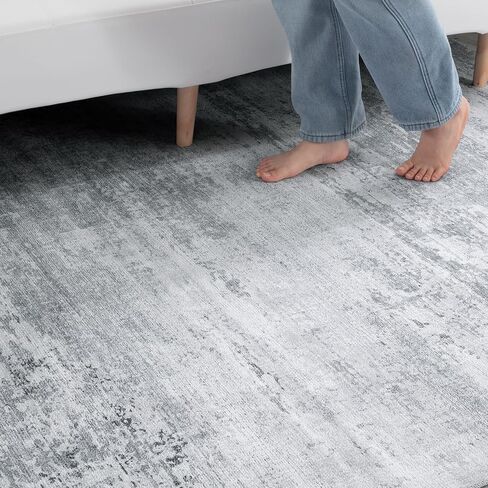 9x12 Area Rug for Living Room Extra Large Modern Style Floor Carpet with Non-Slip Backing for Office,Bedroom & Dining Room, Ombre Tonal Home Decor, Non-Shedding Soft Rug Machine Washable in Saudi Arabia