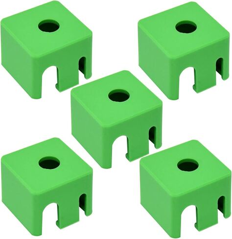 غطاء سيليكون لطابعة Ankermake M5 ثلاثية الأبعاد Extruder Hotend واقي جورب سخان كتلة عازلة للحرارة in Kuwait