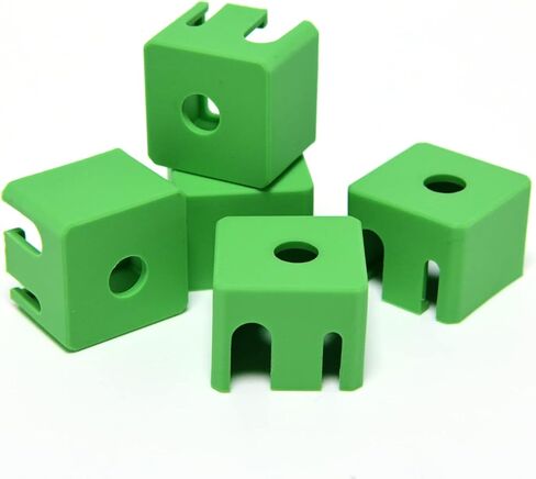 غطاء سيليكون لطابعة Ankermake M5 ثلاثية الأبعاد Extruder Hotend واقي جورب سخان كتلة عازلة للحرارة in Kuwait