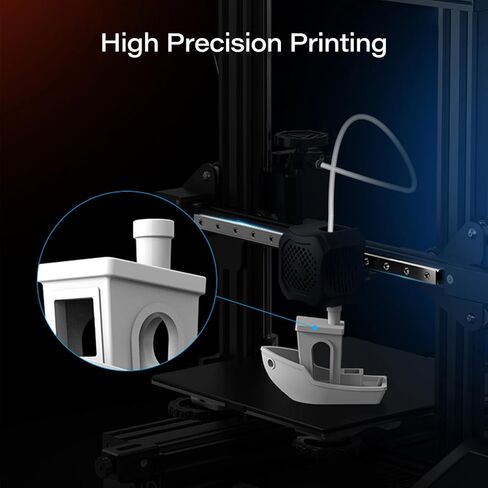 Creality Ender 3 X Axis Linear Rail Guide Kit MGN12 Bearing Stainless Steel Guideway Slider with Back Plate for Stock Hotend/Sprite Exturder Pro of Ender 3 V2 / Pro 3D Printer(320mm C-Type) in Saudi Arabia
