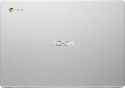 ASUS C423NA Chromebook 14 14" FHD Laptop Computer, Intel Celeron N3350 Processor, 8GB LPDDR4 RAM, 64GB eMMC, 802.11AC WiFi, Bluetooth, Type-C, Silver, Chrome OS (Renewed) in Saudi Arabia