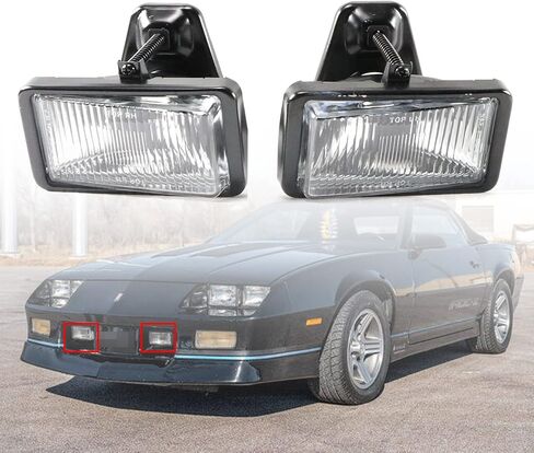 زوج LOSTAR (2) مصباح ضوء الضباب لـ 1985-1992 كامارو IROC-Z Z28 in Saudi Arabia