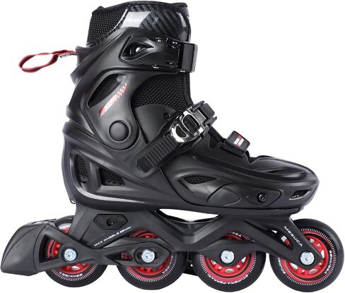 Ferrari Adjustable Inline Skates, Fun Roller Blades for Kids, Beginner Roller Skates for Girls, Men and Ladies in Saudi Arabia