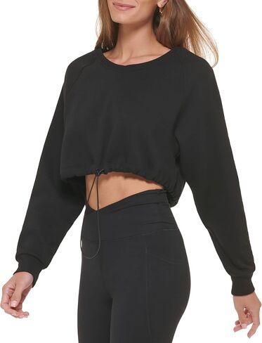 سترة رياضية نسائية من DKNY بنصف سحاب من الصوف in Kuwait