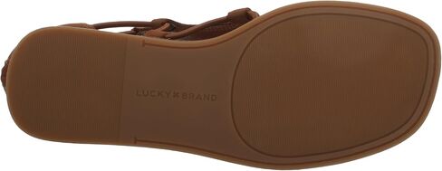 صندل مسطح للسيدات من Lucky Brand BARTEGA، Pinto، 10 in Saudi Arabia