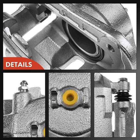 A-Premium Disc Brake Caliper Assembly with Bracket Compatible with Select Kia Models - Rondo 2007 2008 2009 2010 2011 2012 - Front Left Driver Side in Saudi Arabia