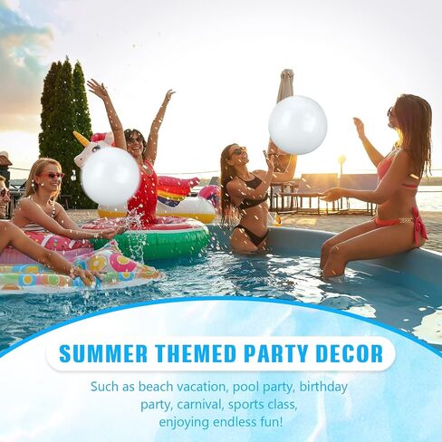 4 Pcs 12 Inch Solid Red Beach Balls Inflatable Beach Balls Bulk Large Blow up Pool Game Toys for Summer Beach in Kuwait