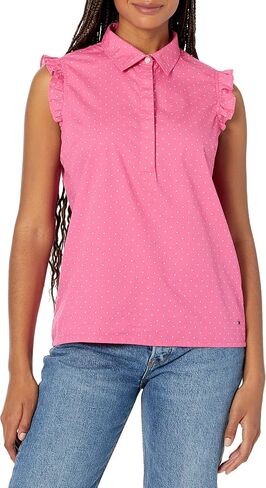 Tommy Hilfiger Women's Sleeveless Dot Popover Top in Saudi Arabia