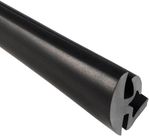 TRIM-LOK - LK1663-25 حشية قفل النوافذ المطاطية الكثيفة Trim-Lok EPDM - تناسب زجاج 1/4 بوصة وحافة لوحة 1/8 بوصة، طول 25 بوصة - نظام قفل من قطعة واحدة (مضمن)، ختم تجريد الطقس للنوافذ الثابتة أو الزجاج الأمامي in Kuwait