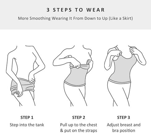 FeelinGirl Camisole for Women Tummy Control Cami Shaper Seamless Compression Tank Top Shapewear for Women in Kuwait