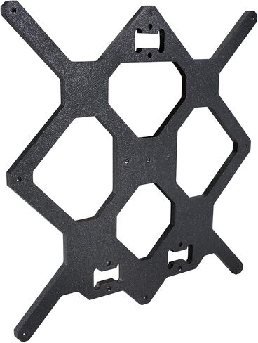 FYSETC 3D Printer Prusa i3 MK3S+ Upgrade Y Carriage Anodized Aluminum Plate Support Bracket Heated Bed Accessories for Prus-a i3 MK3 MK52/ Vorn Switchwire Hotbed 220x220x6mm -Black in Saudi Arabia