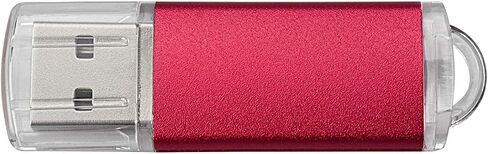 محركات أقراص فلاش USB سعة 64 جيجابايت، 2 حزمة USB 2.0، محرك أقراص USB سعة 64 جيجابايت، متعدد الألوان - أحمر، أزرق in Saudi Arabia