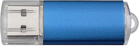 محركات أقراص فلاش USB سعة 64 جيجابايت، 2 حزمة USB 2.0، محرك أقراص USB سعة 64 جيجابايت، متعدد الألوان - أحمر، أزرق in Saudi Arabia