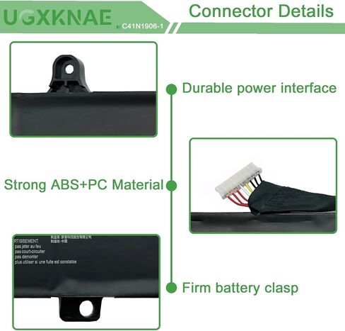 C41N1906-1 Laptop Battery Compatible with ASUS TUF Gaming A17 FA706 FA706IU FA706II A15 FA506 FA506QR FA506II 2021 F15 FX506 FX506L FX506H Series B0B200-03620000 0B200-03590000 15.4V 90Wh in Kuwait