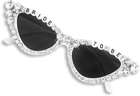 Bride Sunglasses for Bachelorette White Heart Glasses for Bride to Be Gift, Bachelorette Accessories Party Favors in Saudi Arabia