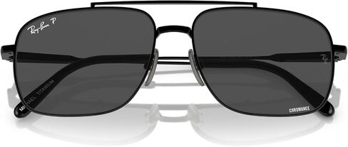 Ray-Ban Women's Rb8096 Michael Titanium Rectangular Sunglasses in Saudi Arabia