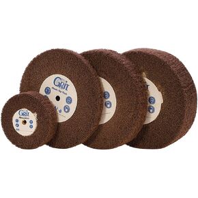 Satin Finish Buff, Fine, 4.5 Inches by 1-1/8 Inch | BUF-714.10