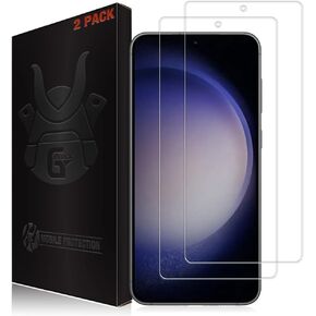 2 Pack Tempered Glass Screen Protector for Galaxy S23 FE (FE Version), Ultra Clear, Phone Case Friendly, Scratch Resistant