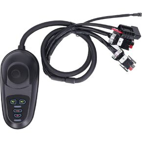 عصا تحكم كهربائية للكرسي المتحرك، وحدة تحكم بديلة، وحدة تحكم كهربائية بقدرة 50 أمبير مع موصل فرامل كهرومغناطيسي، لملحقات الكراسي المتحركة الكهربائية in Kuwait