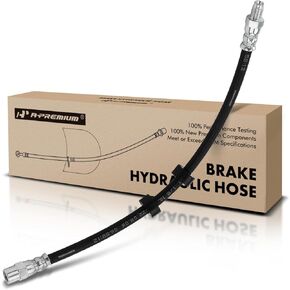 A-Premium Front Driver or Passenger Brake Hydraulic Hose Compatible with Volvo Models - 740 1991-1992, 780 1988-1991, 850 1993, 940 1991-1994, 960 1992-1994, S70/V70 1998-2000, V90 - Replace# 3546535