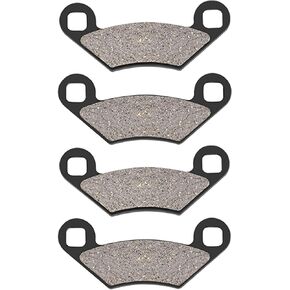 AHL Front and Rear Brake Pads for POLARIS Xpress L 300 400 1996-2000 / Xpedition 325 425 2000-2002 / Xplorer 250 300 400 500 1995-2002